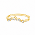 Luna Crown Wedding Band 71365