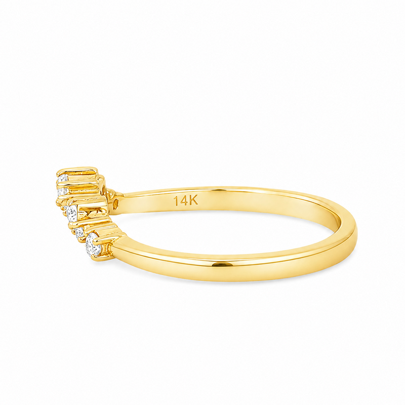 Luna Crown Wedding Band 71365