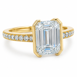 Luxe Emerald Engagement Ring 71549
