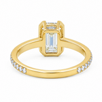 Luxe Emerald Engagement Ring 71549