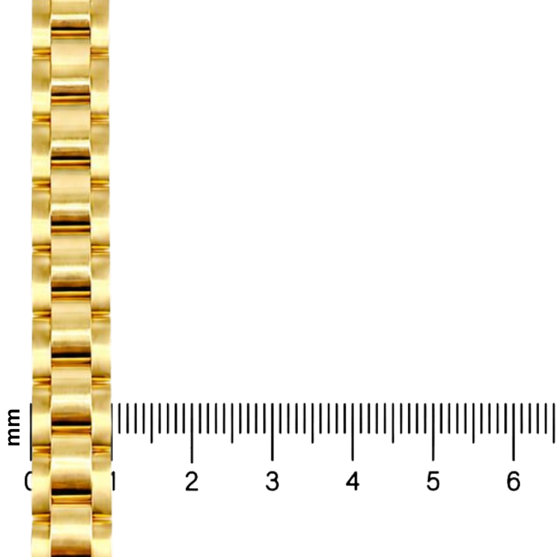 1 of 1 Oyster Trax Bracelet in 14K gold, view 8