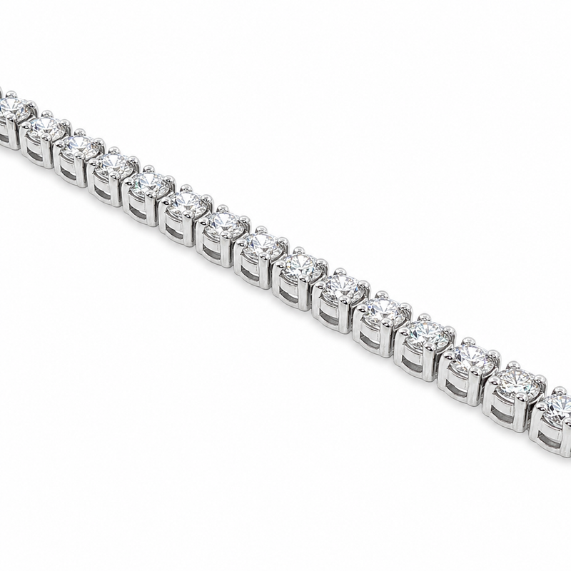 Luxury Silver Tennis Bracelet 3 Ctw 71488