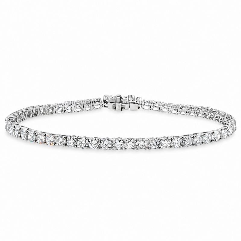 Luxury Silver Tennis Bracelet 5.99Ct 71487