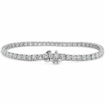 Luxury Silver Tennis Bracelet 5.99Ct 71487