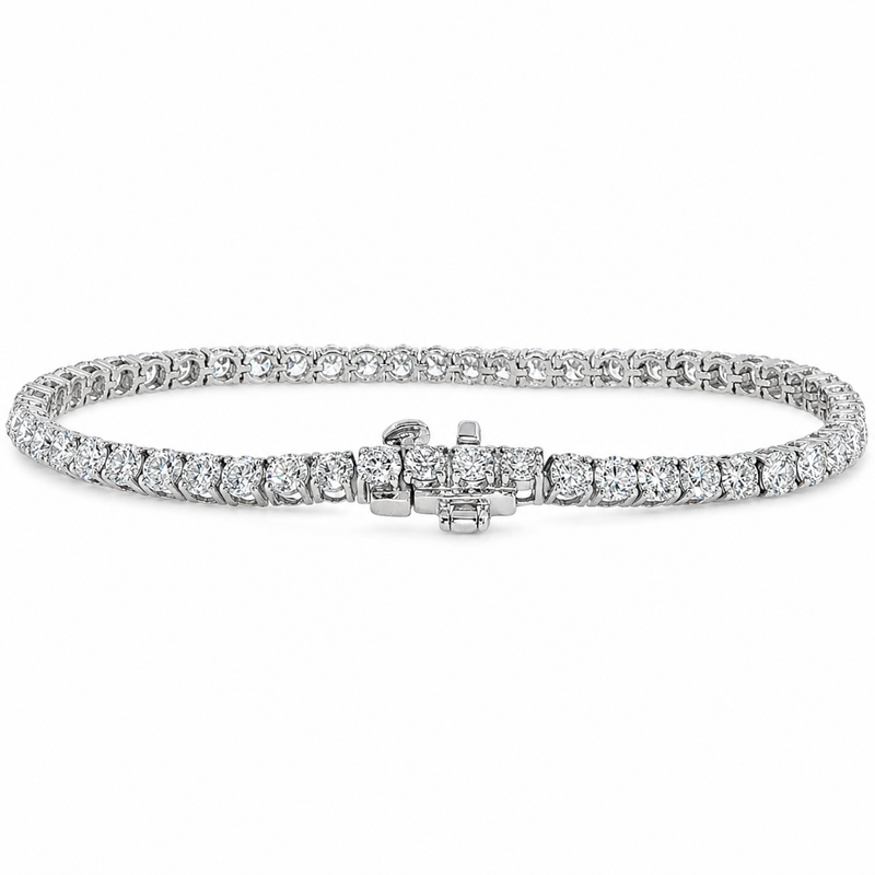 Luxury Silver Tennis Bracelet 5.99Ct 71487