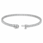 Luxury Silver Tennis Bracelet 5 Ctw 71489