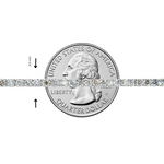 Luxury Silver Tennis Bracelet 5 Ctw 71489