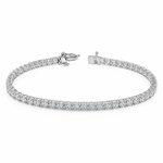 Luxury Silver Tennis Bracelet 7.02 Ct 71490