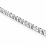 Luxury Silver Tennis Bracelet 7.02 Ct 71490