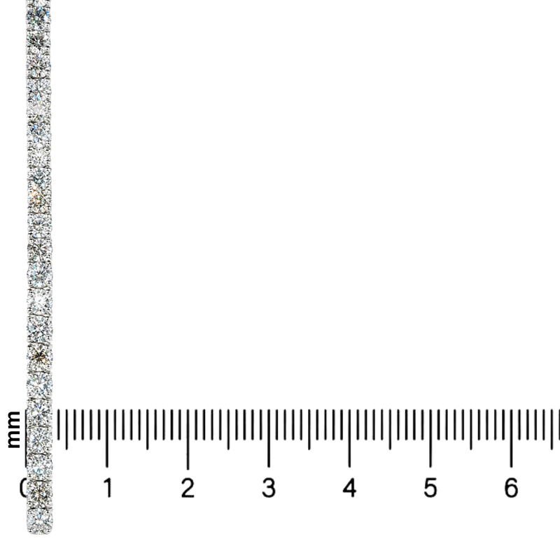 Luxury Silver Tennis Bracelet 7.02 Ct 71490