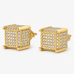 Majestic Cube Diamond Earrings 10860