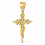Majestic Faith Diamond Cross Pendant 71822