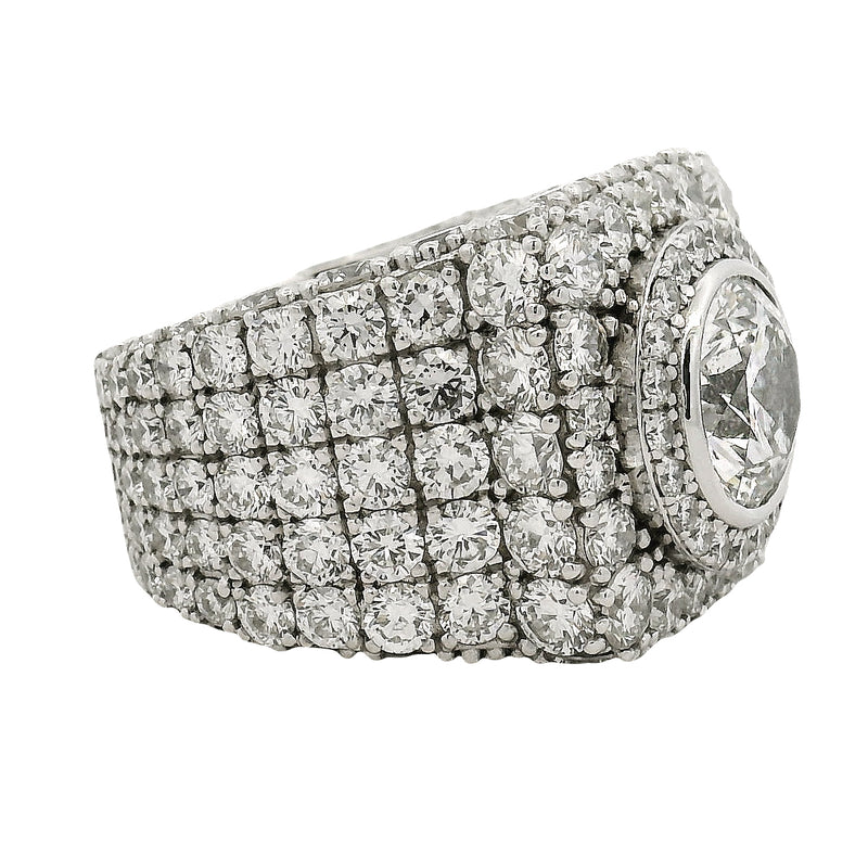 Majesty Diamond Ring in 10K gold, view 3