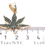 Maple Leaf Diamond Pendant 41059 - Image 5