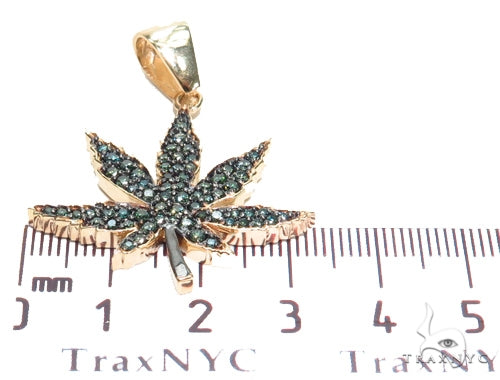Maple Leaf Diamond Pendant, photo 5 of 7