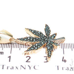 Maple Leaf Diamond Pendant 41059 - Image 6