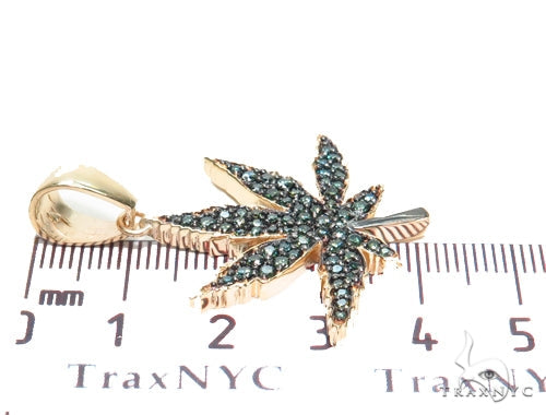 Maple Leaf Diamond Pendant 41059 - Image 6