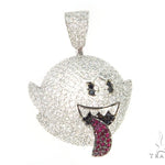 Mario Ghost Diamond Ruby Pendant 45528 - Image 1