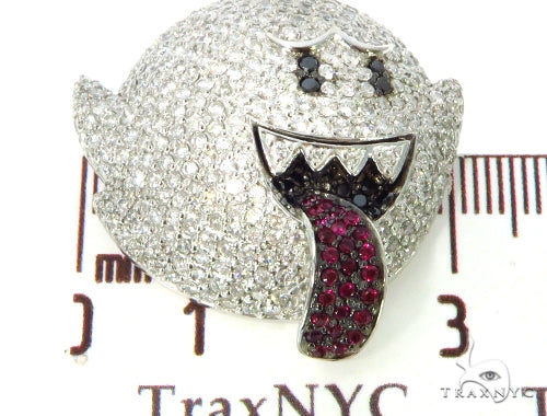 Mario Ghost Diamond Ruby Pendant 45528 - Image 7