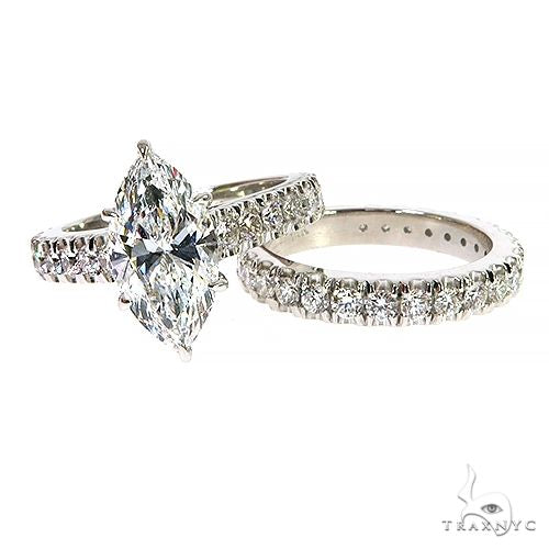 Marquise Diamond Engagement Ring 67972 - Image 1