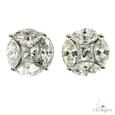 Marquise Diamond Earrings 67557 - Image 1