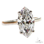 Marquise Diamond Engagement Ring 69068 - Image 2