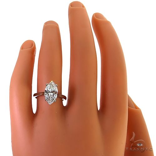 Marquise Diamond Engagement Ring 69068 - Image 6