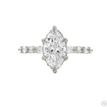 Marquise Diamond Engagement Ring 70845
