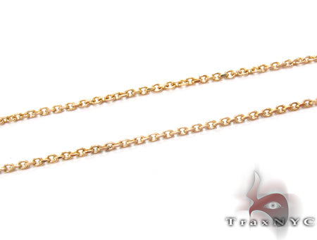 Matt Gold Necklace 28185 - Image 2