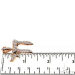 Medium Jewish Chai Diamond Pendant 68737 - Image 6