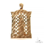 Medium Solid St. Lazarus Pendant 68456 - Image 4