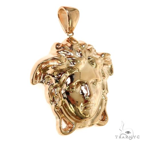 Medusa Gold Pendant 49430 - Image 2