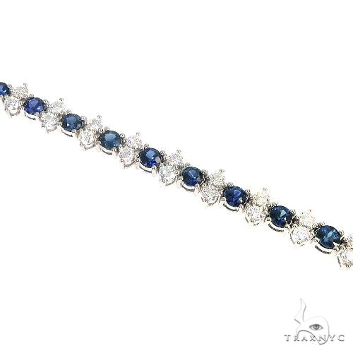 Meghan Sapphire Diamond Bracelet 66910 - Image 3