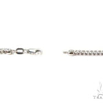 Mens 10k Hollow White Gold Franco Chain 20 Inches 2mm   65751 - Image 4