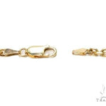 18k Solid Yellow Gold Thin Cable Chain 2.4mm 20 Inches 69672 - Image 5