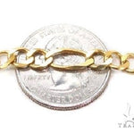 Mens 14k Solid Yellow Gold Figaro Chain 24 Inches 5.8mm   65833 - Image 3