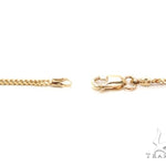 Mens 14k Solid Yellow Gold Franco Chain 22 Inches 2.5mm   47766 - Image 5