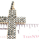 Mens Black Diamond Cross Crucifix 21881 - Image 6