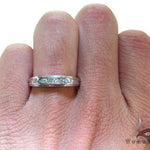 Mens Channel Diamond Ring 22033 - Image 7