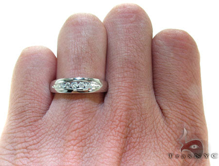 Mens Channel Diamond Ring 22064 - Image 7