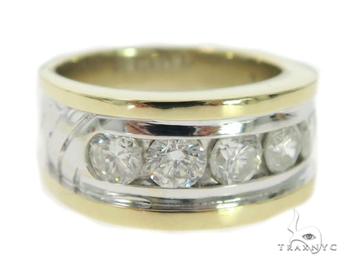 Mens Diamond Channel Ring 45568 - Image 1