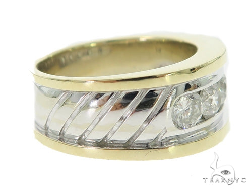 Mens Diamond Channel Ring 45568 - Image 4