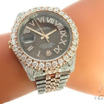 Mens Diamond DateJust 36mm Rolex Watch 65741 - Image 9