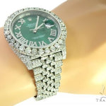 Mens Diamond DateJust 40mm Rolex Watch 65808 - Image 11