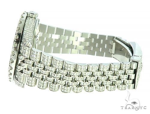 Mens Diamond DateJust 40mm Rolex Watch 65808 - Image 3