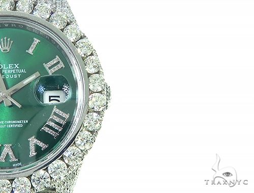 Mens Diamond DateJust 40mm Rolex Watch 65808 - Image 5