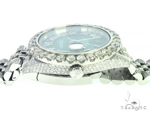 Mens Diamond DateJust 40mm Rolex Watch 65808 - Image 7