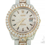 Two Tone Mens Diamond DateJust 40mm Rolex Watch 65809 - Image 1