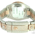 Two Tone Mens Diamond DateJust 40mm Rolex Watch 65809 - Image 5