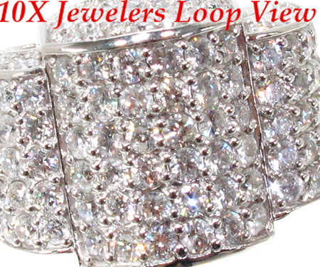 Mens Diamond Pave Ring 37324 - Image 4